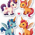 Animals & Wildlife - Sticker Sheet v42